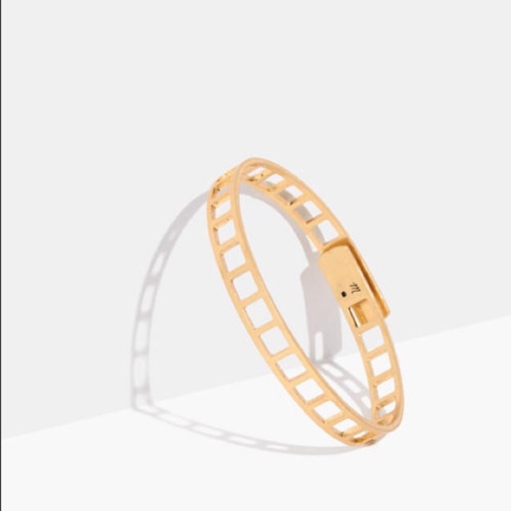 Madewell ladder bracelet / tracecraft bangle